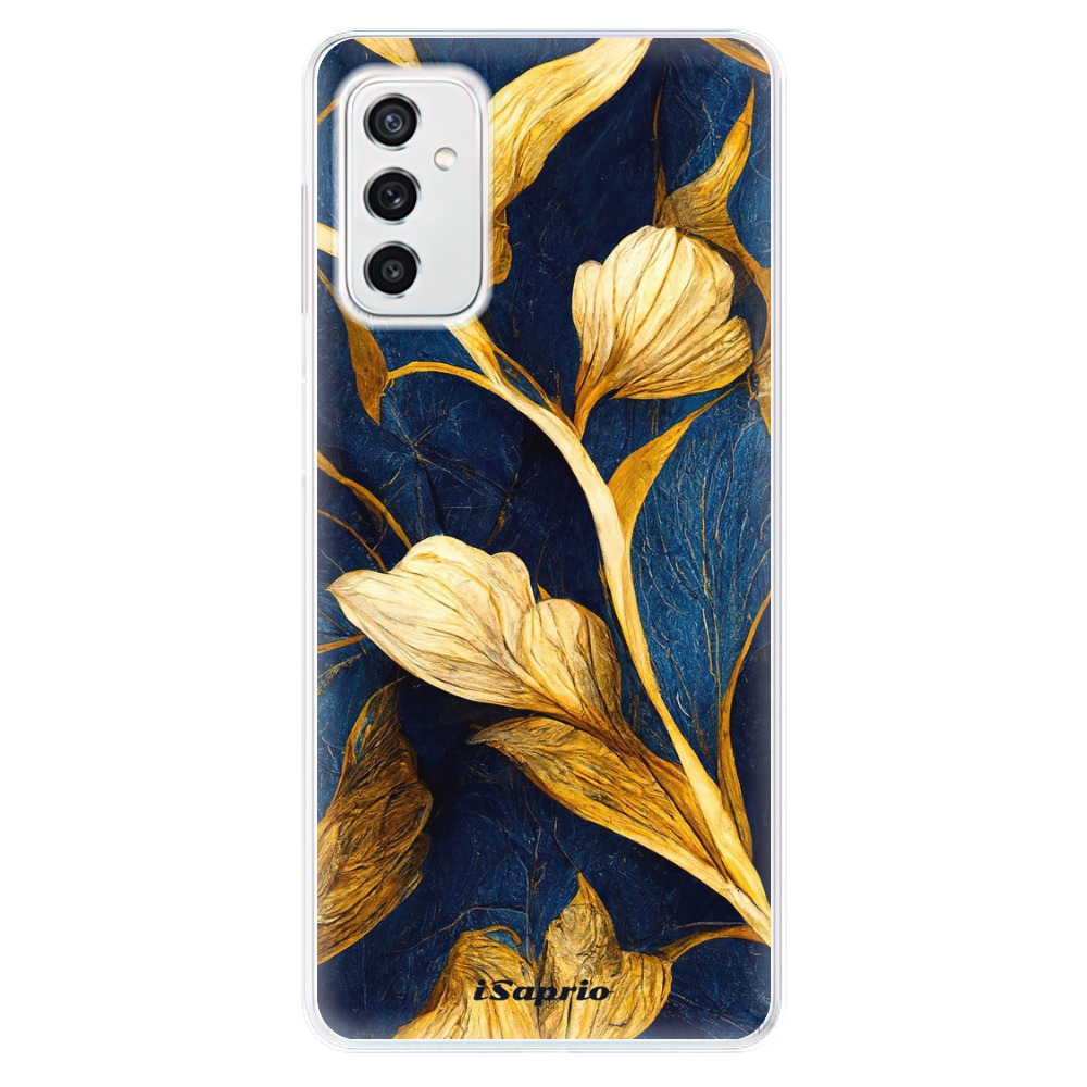 Odolné silikónové puzdro iSaprio - Gold Leaves - Samsung Galaxy M52 5G