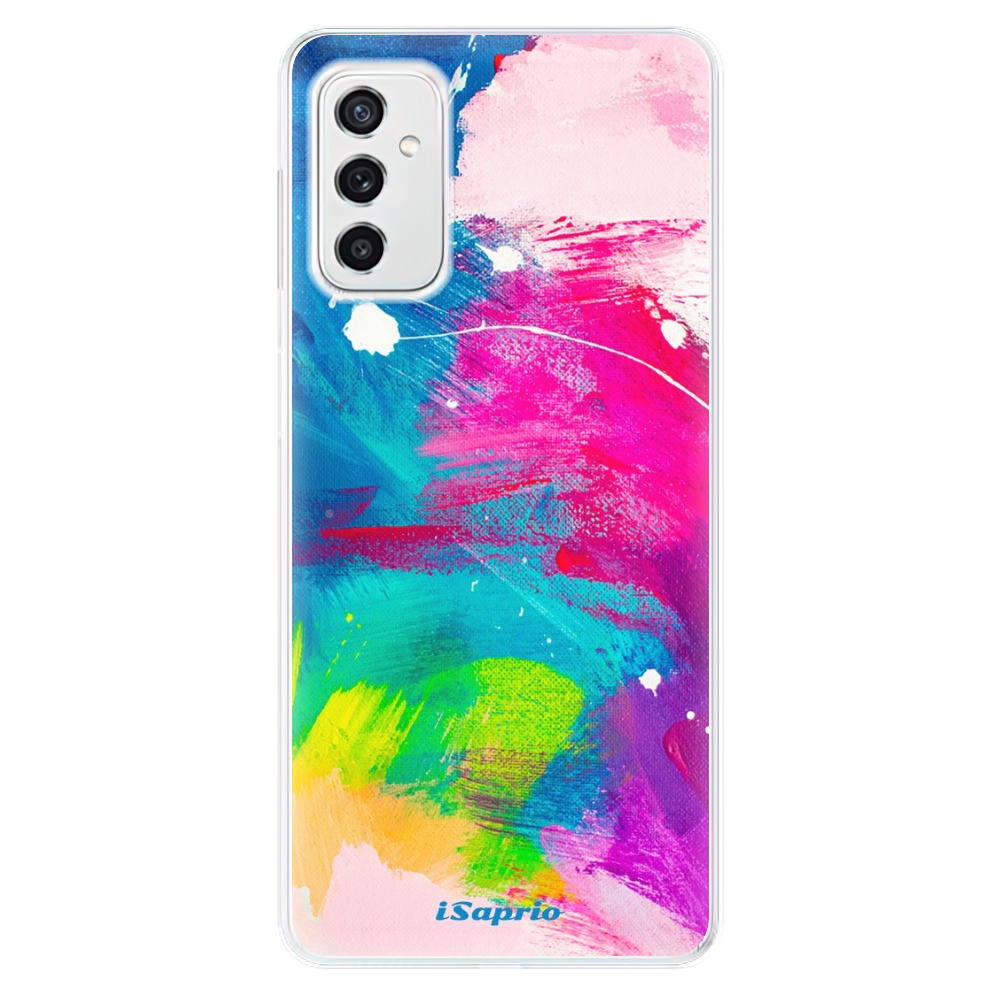 Odolné silikónové puzdro iSaprio - Abstract Paint 03 - Samsung Galaxy M52 5G