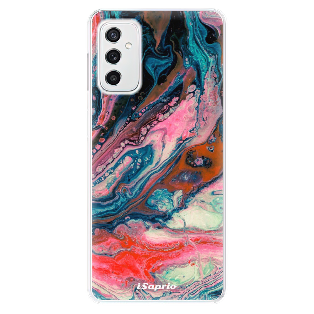 Odolné silikónové puzdro iSaprio - Abstract Paint 01 - Samsung Galaxy M52 5G