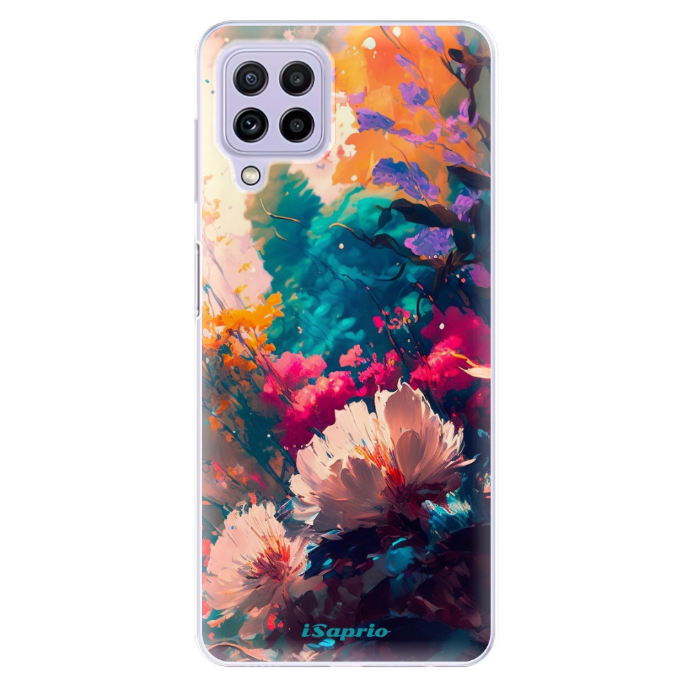 Odolné silikónové puzdro iSaprio - Flower Design - Samsung Galaxy A22