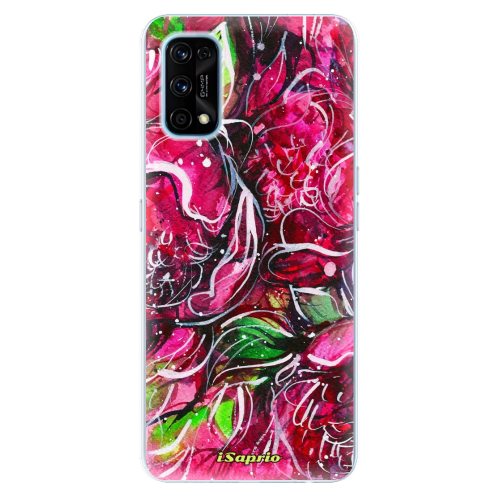 Odolné silikónové puzdro iSaprio - Burgundy - Realme 7 Pro