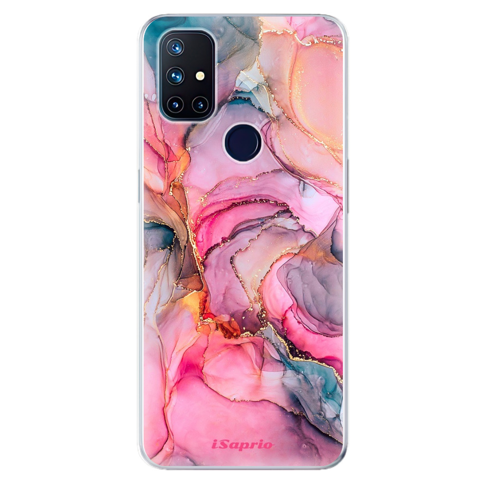 Odolné silikónové puzdro iSaprio - Golden Pastel - OnePlus Nord N10 5G