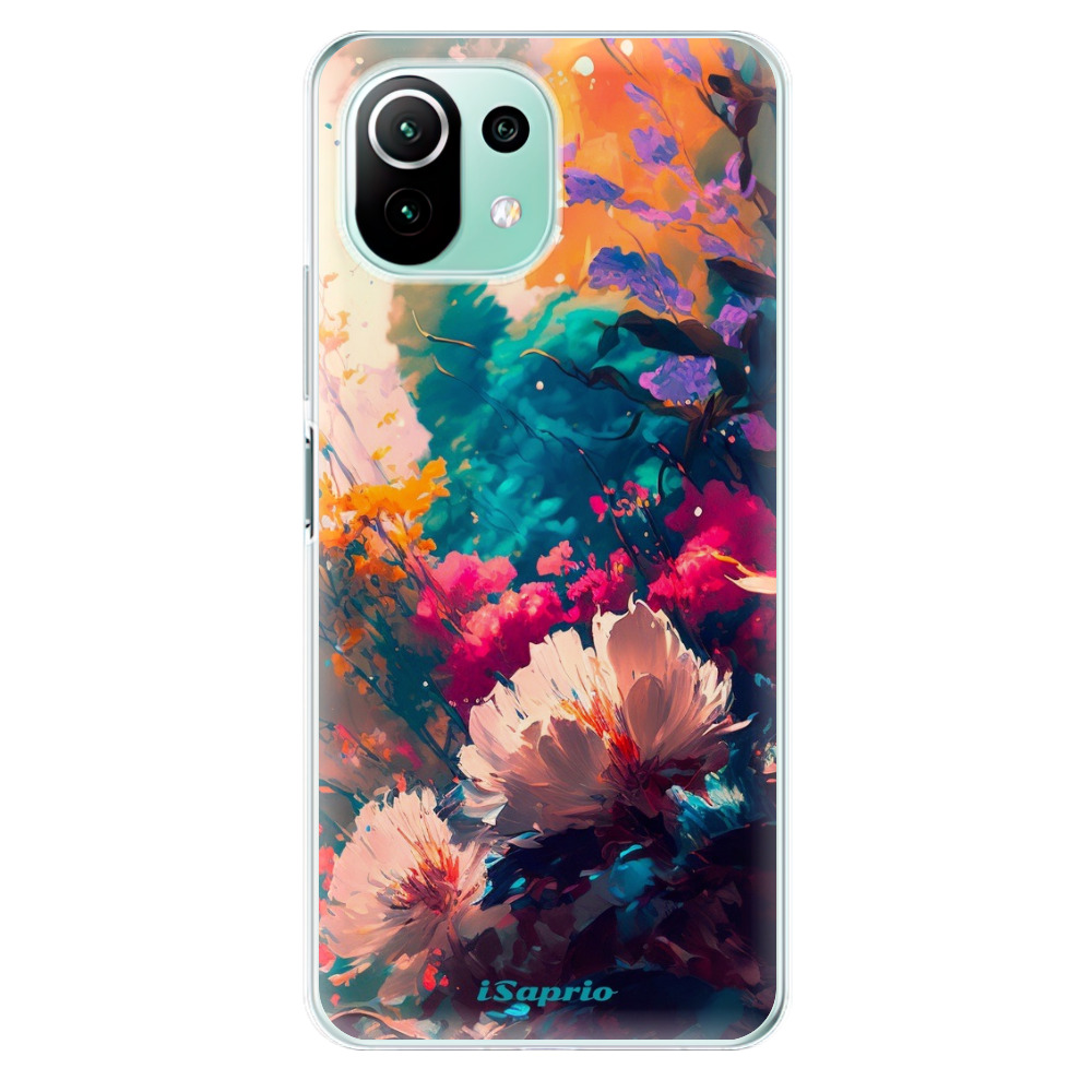 Odolné silikónové puzdro iSaprio - Flower Design - Xiaomi Mi 11 Lite