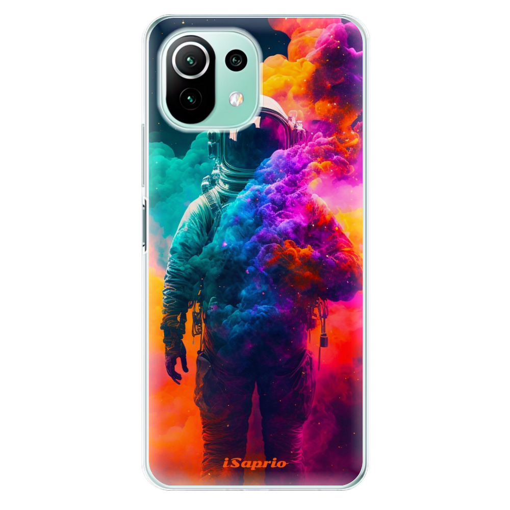 Odolné silikónové puzdro iSaprio - Astronaut in Colors - Xiaomi Mi 11 Lite