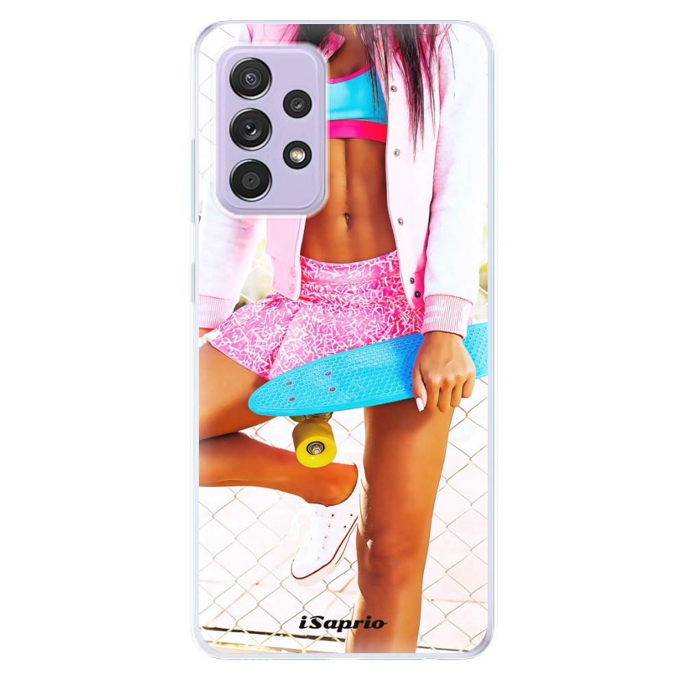 Odolné silikónové puzdro iSaprio - Skate girl 01 - Samsung Galaxy A52/A52 5G