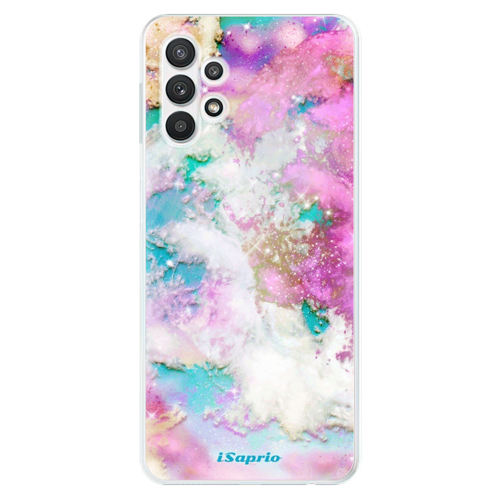 Odolné silikónové puzdro iSaprio - Galactic Paper - Samsung Galaxy A32