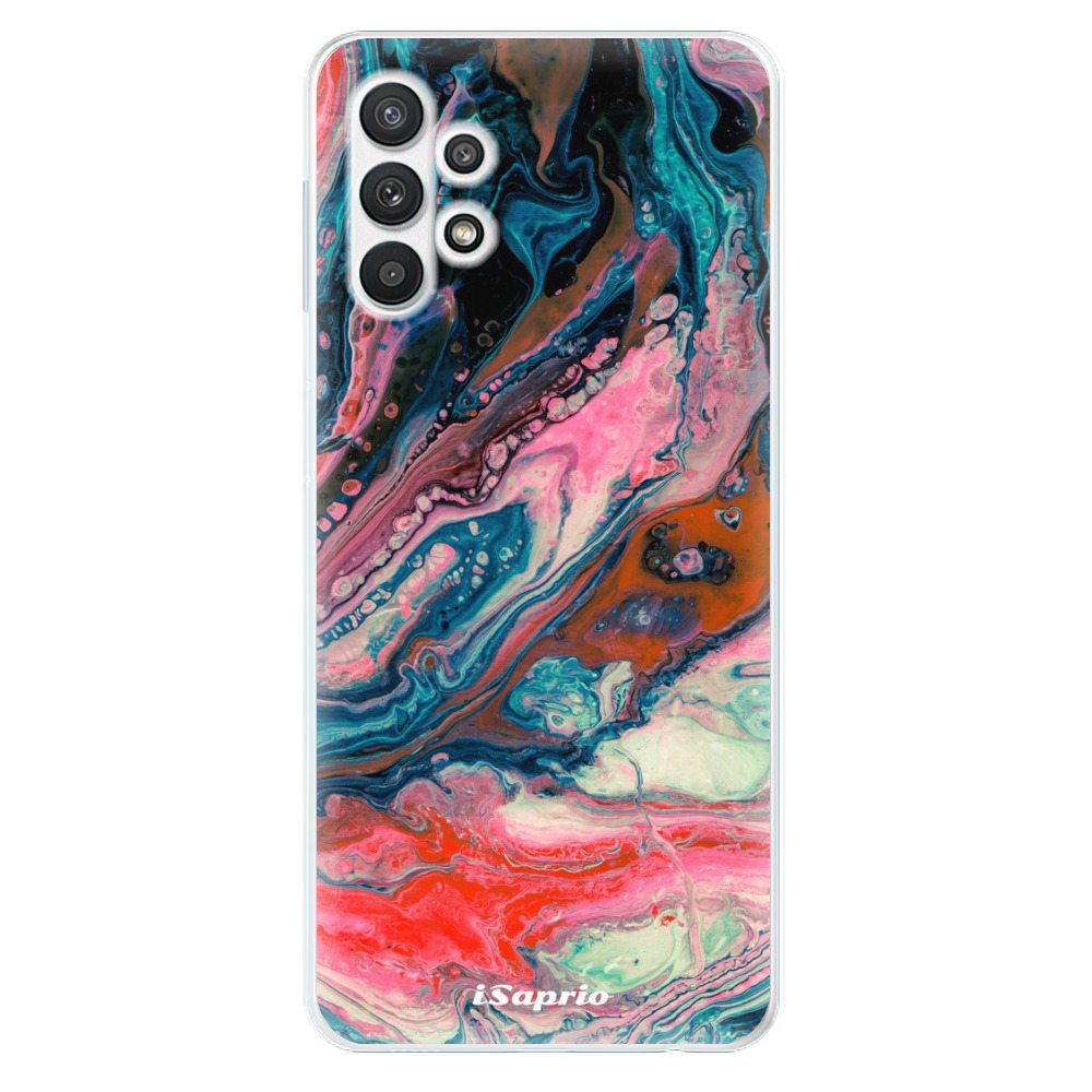 Odolné silikónové puzdro iSaprio - Abstract Paint 01 - Samsung Galaxy A32 5G