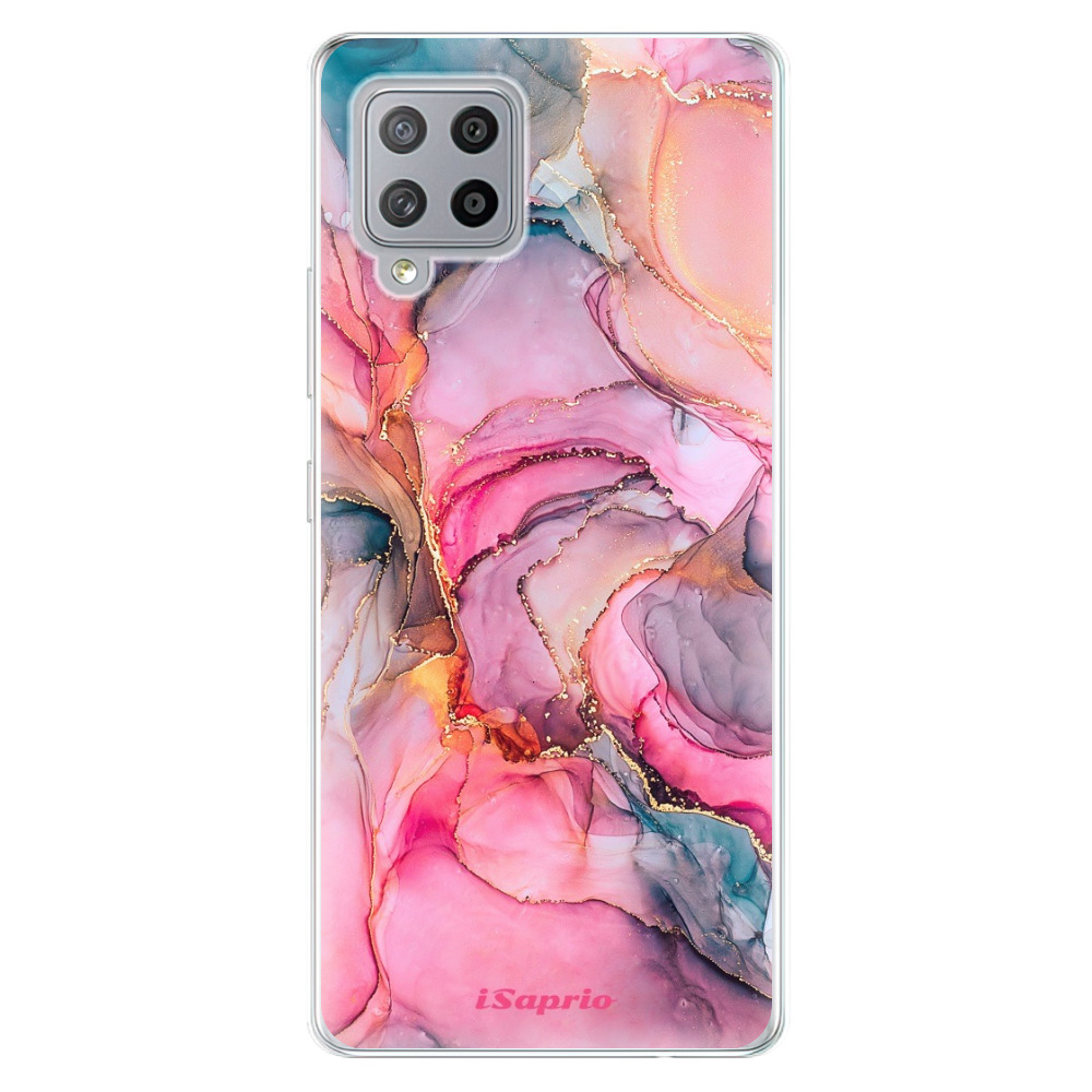 Odolné silikónové puzdro iSaprio - Golden Pastel - Samsung Galaxy A42