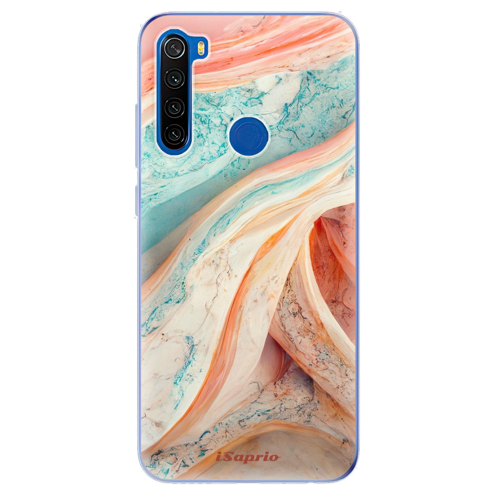 Odolné silikónové puzdro iSaprio - Orange and Blue - Xiaomi Redmi Note 8T