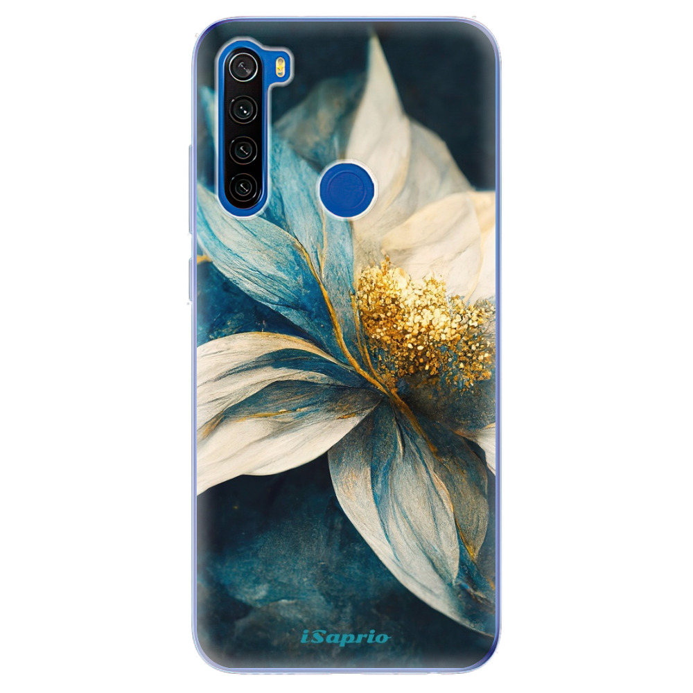 Odolné silikónové puzdro iSaprio - Blue Petals - Xiaomi Redmi Note 8T