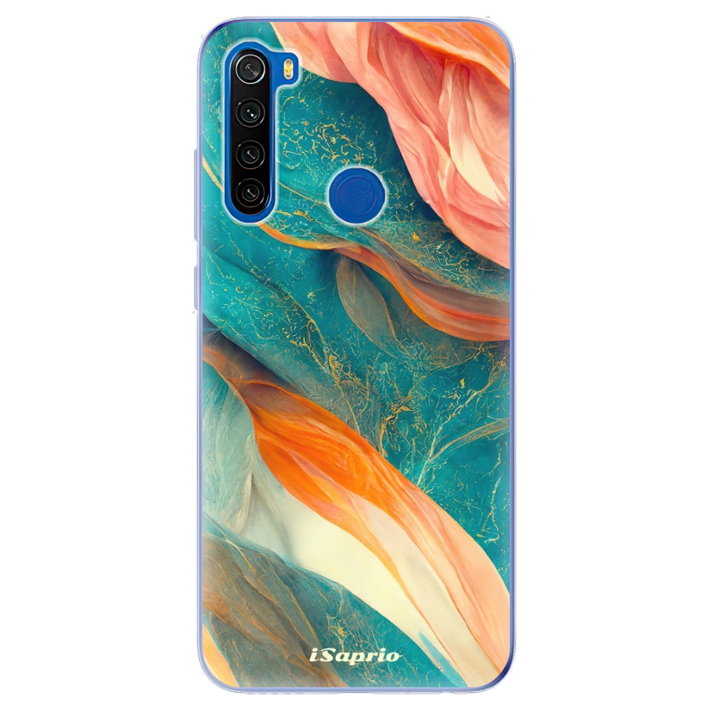 Odolné silikónové puzdro iSaprio - Abstract Marble - Xiaomi Redmi Note 8T