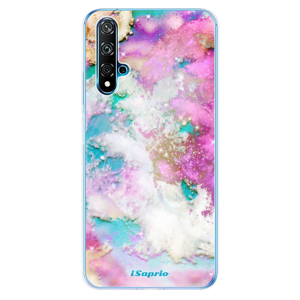 Odolné silikónové puzdro iSaprio - Galactic Paper - Huawei Nova 5T