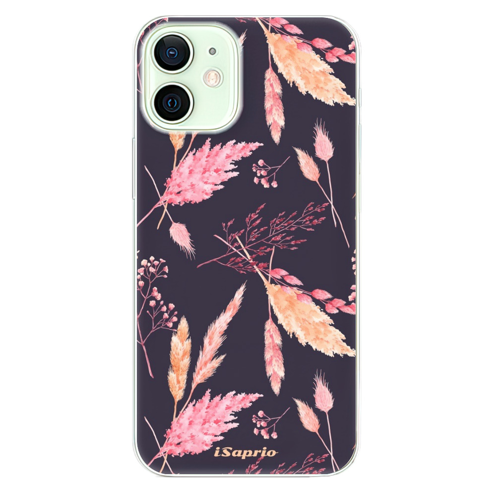 Odolné silikónové puzdro iSaprio - Herbal Pattern - iPhone 12