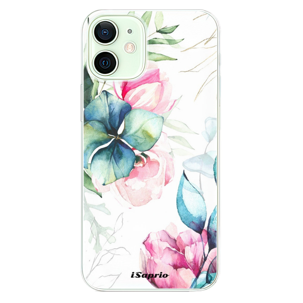 Odolné silikónové puzdro iSaprio - Flower Art 01 - iPhone 12 mini