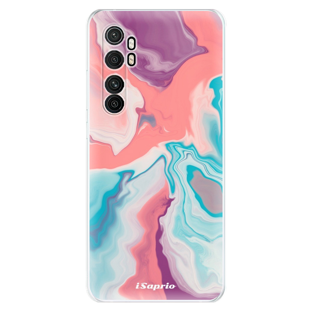 Odolné silikónové puzdro iSaprio - New Liquid - Xiaomi Mi Note 10 Lite