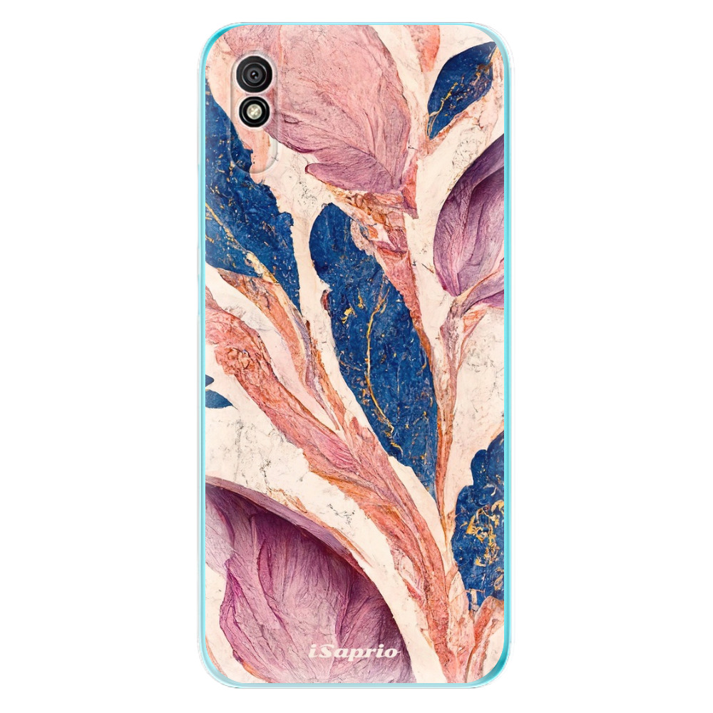 Odolné silikónové puzdro iSaprio - Purple Leaves - Xiaomi Redmi 9A