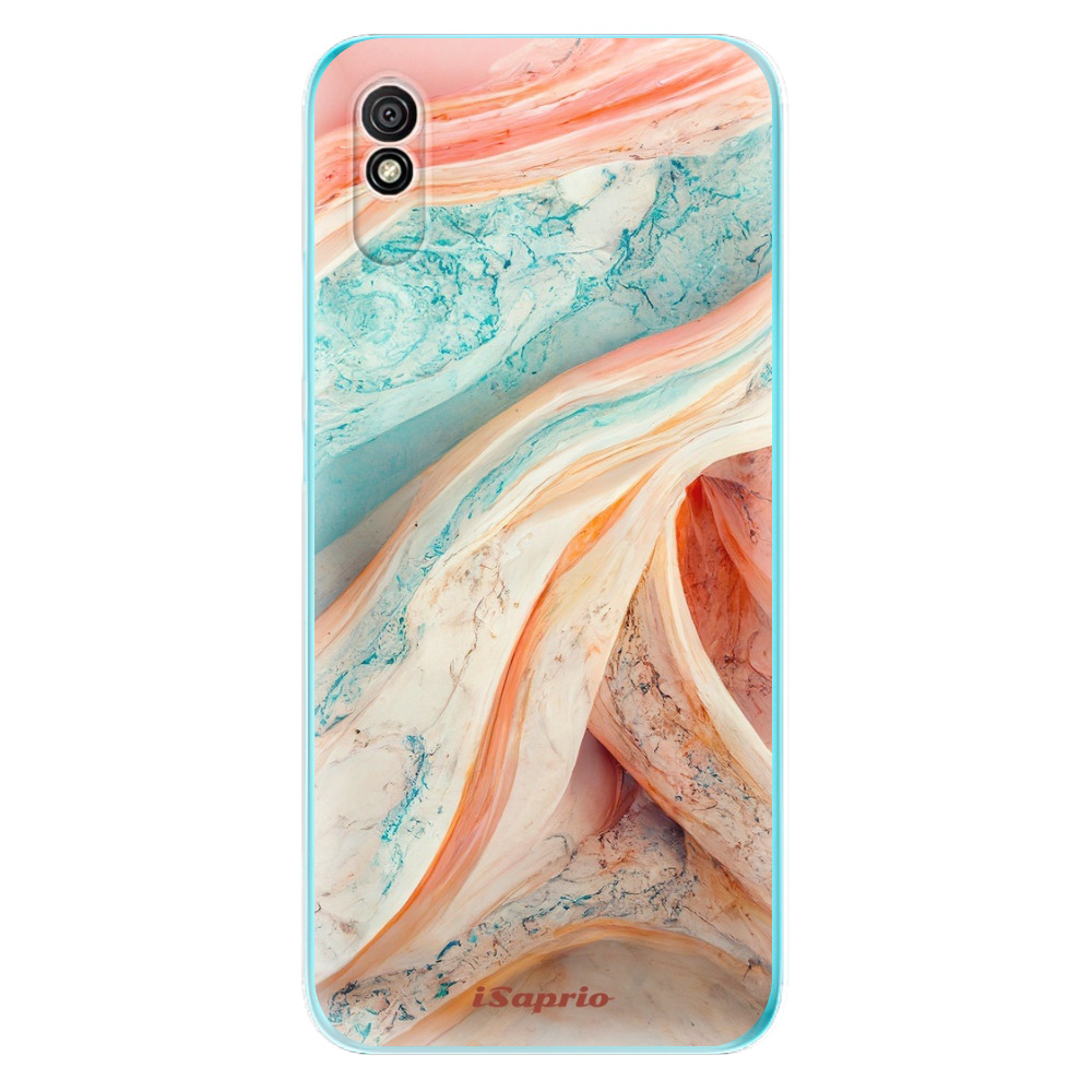 Odolné silikónové puzdro iSaprio - Orange and Blue - Xiaomi Redmi 9A