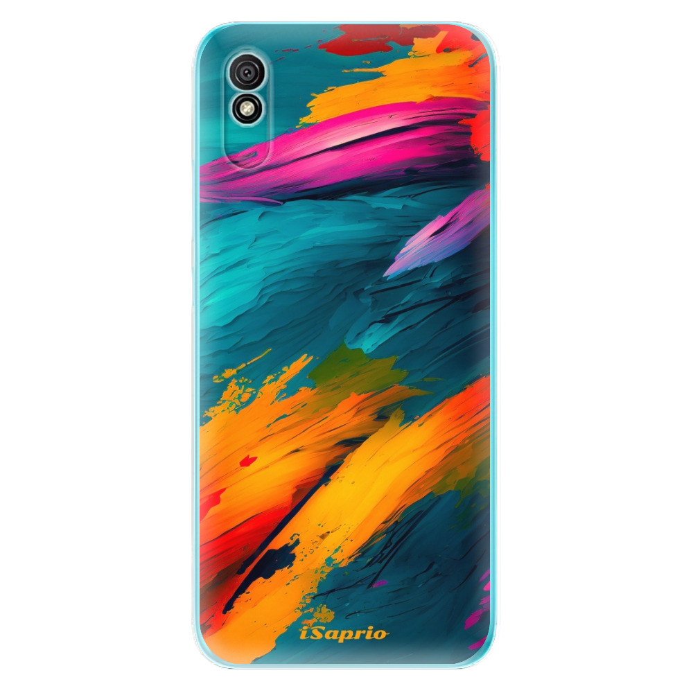 Odolné silikónové puzdro iSaprio - Blue Paint - Xiaomi Redmi 9A