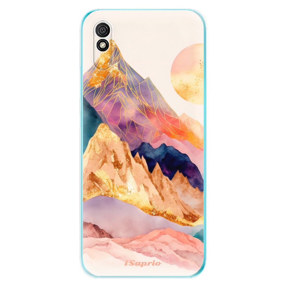 Odolné silikónové puzdro iSaprio - Abstract Mountains - Xiaomi Redmi 9A