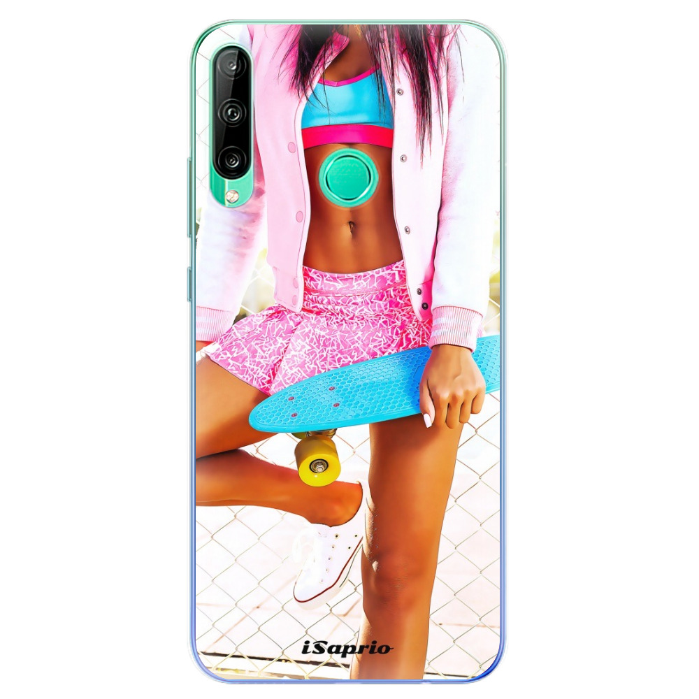 Odolné silikónové puzdro iSaprio - Skate girl 01 - Huawei P40 Lite E