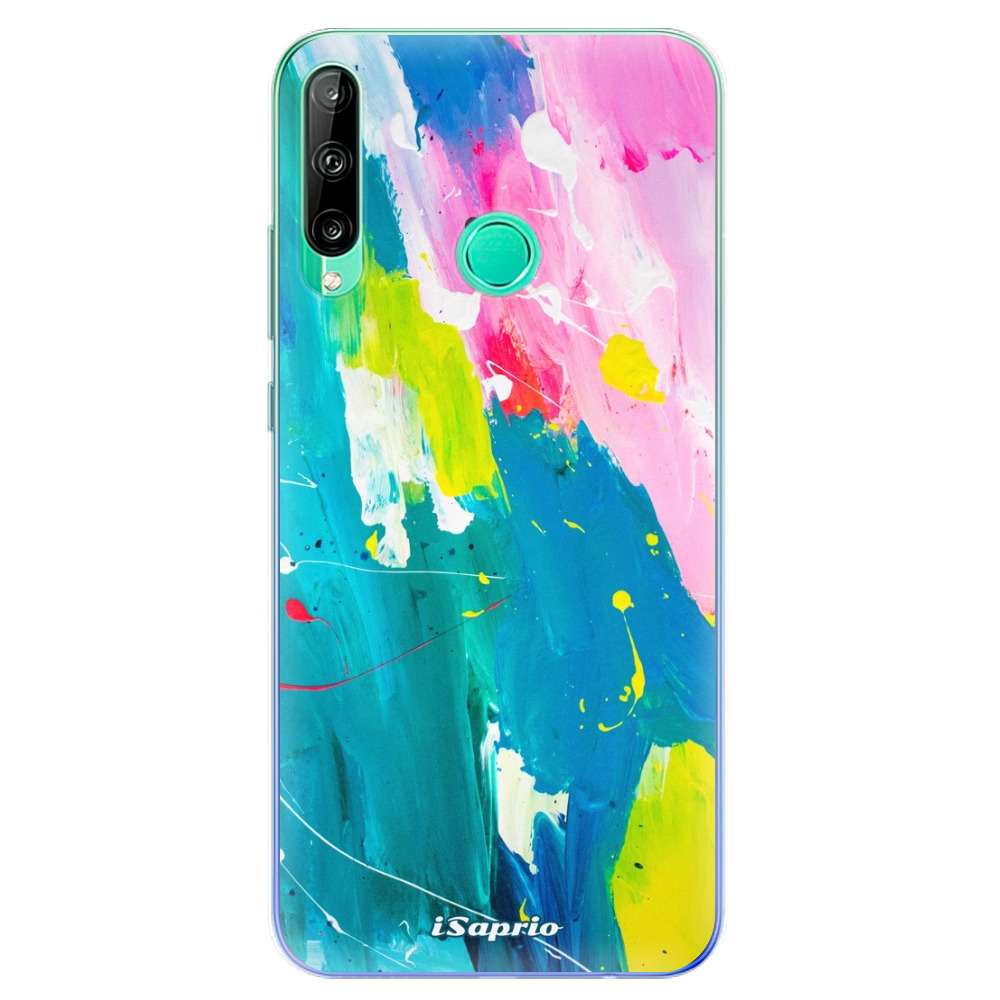 Odolné silikónové puzdro iSaprio - Abstract Paint 04 - Huawei P40 Lite E
