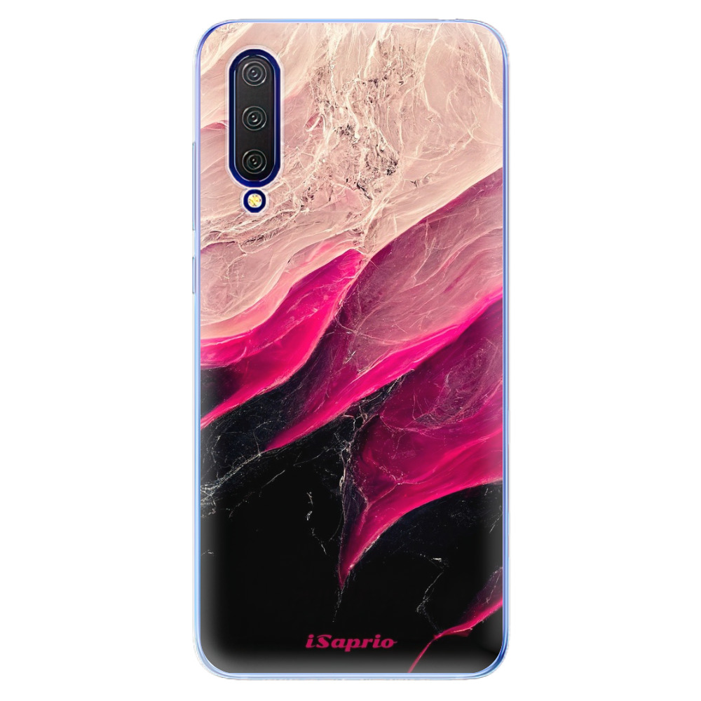 Odolné silikónové puzdro iSaprio - Black and Pink - Xiaomi Mi 9 Lite