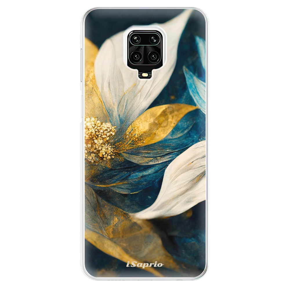 Odolné silikónové puzdro iSaprio - Gold Petals - Xiaomi Redmi Note 9 Pro / Note 9S