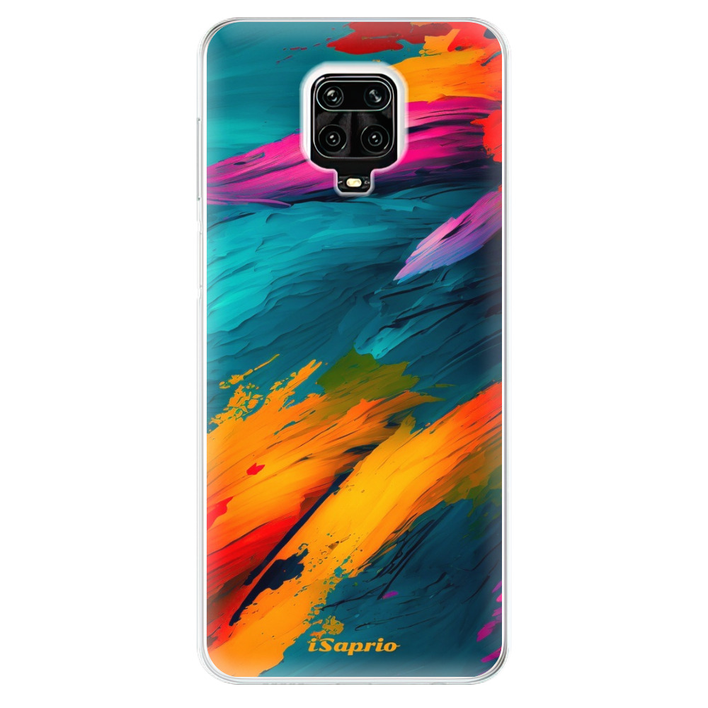 Odolné silikónové puzdro iSaprio - Blue Paint - Xiaomi Redmi Note 9 Pro / Note 9S