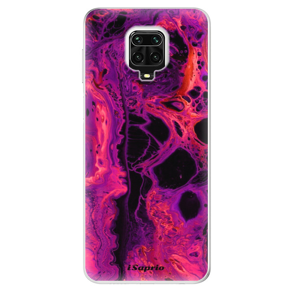 Odolné silikónové puzdro iSaprio - Abstract Dark 01 - Xiaomi Redmi Note 9 Pro / Note 9S