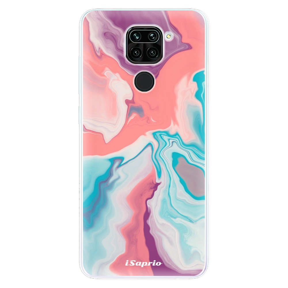 Odolné silikónové puzdro iSaprio - New Liquid - Xiaomi Redmi Note 9