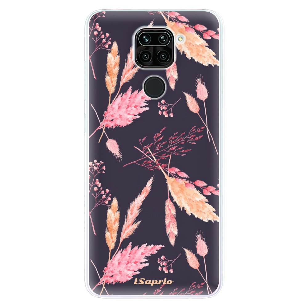 Odolné silikónové puzdro iSaprio - Herbal Pattern - Xiaomi Redmi Note 9