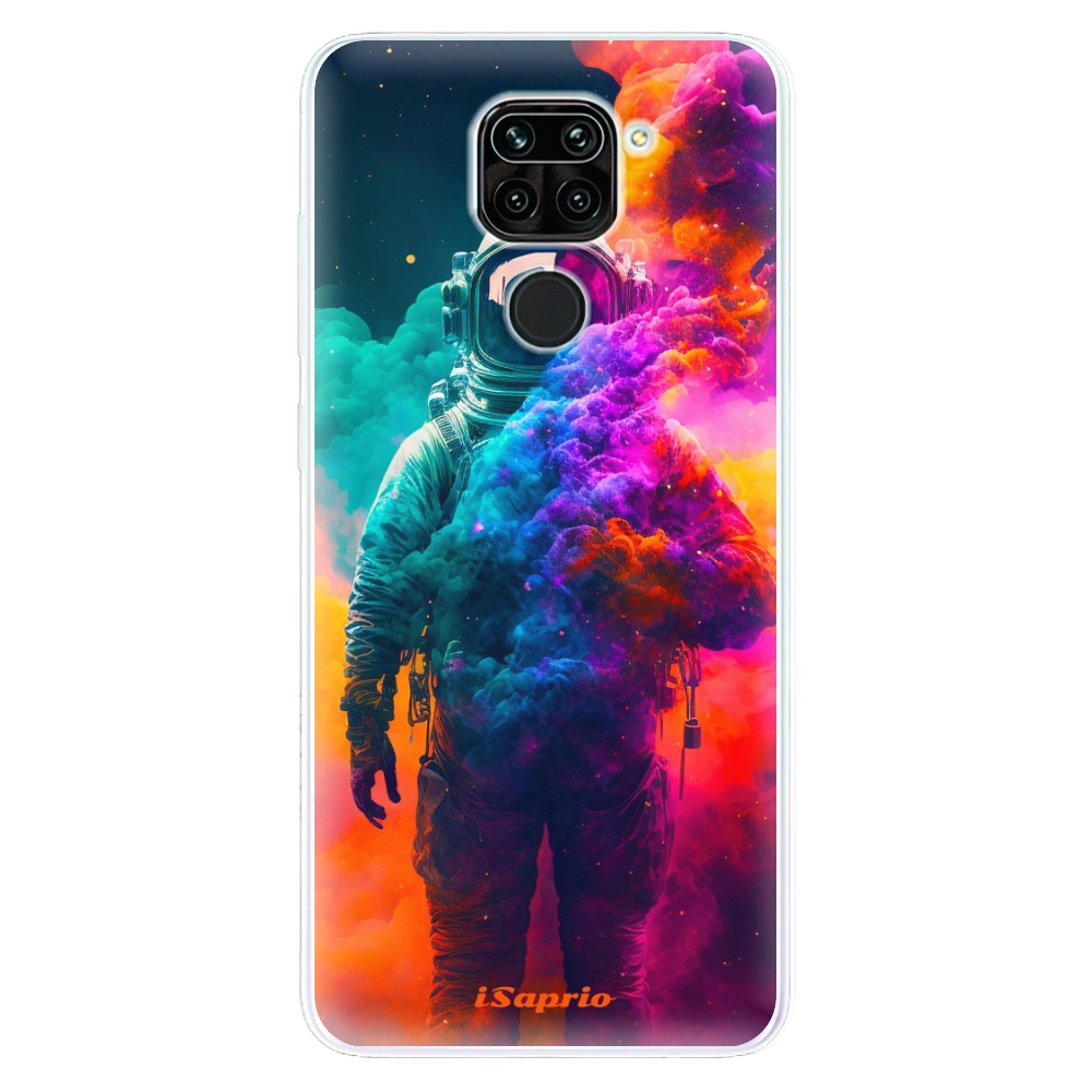Odolné silikónové puzdro iSaprio - Astronaut in Colors - Xiaomi Redmi Note 9
