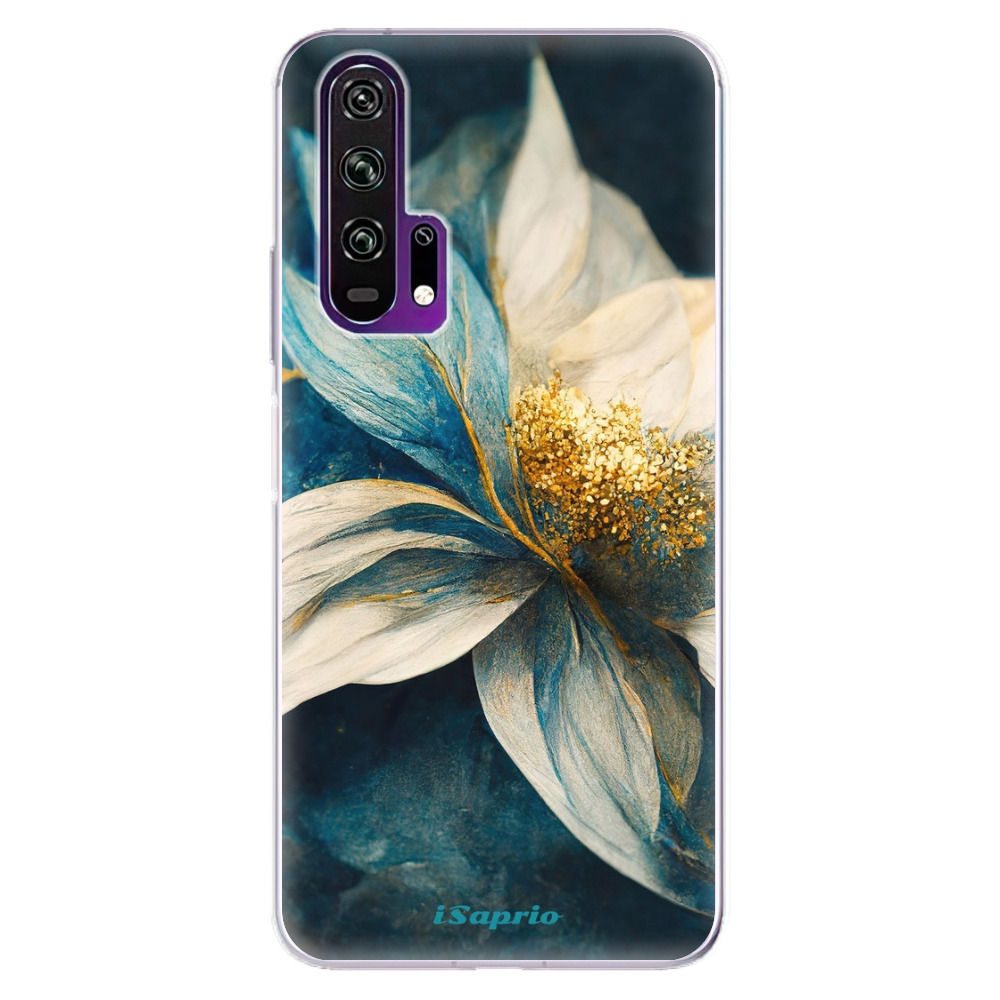 Odolné silikónové puzdro iSaprio - Blue Petals - Honor 20 Pro
