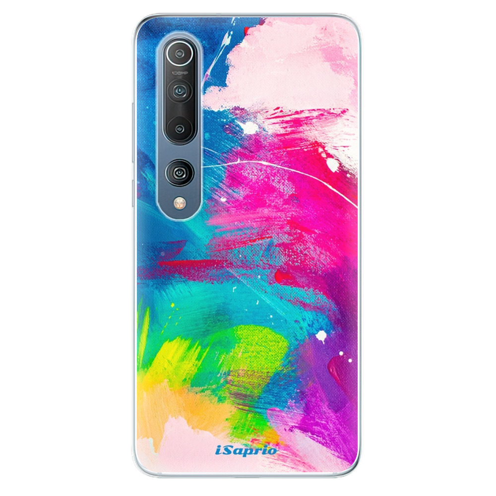 Odolné silikónové puzdro iSaprio - Abstract Paint 03 - Xiaomi Mi 10 / Mi 10 Pro