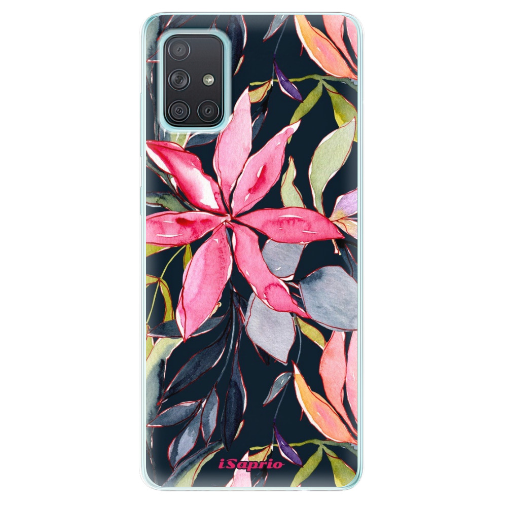 Odolné silikónové puzdro iSaprio - Summer Flowers - Samsung Galaxy A71