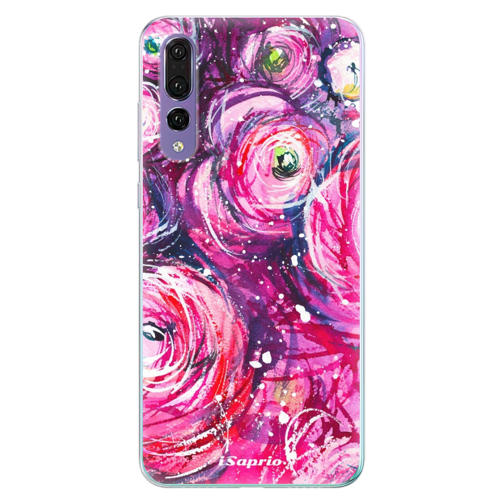 Odolné silikónové puzdro iSaprio - Pink Bouquet - Huawei P20 Pro