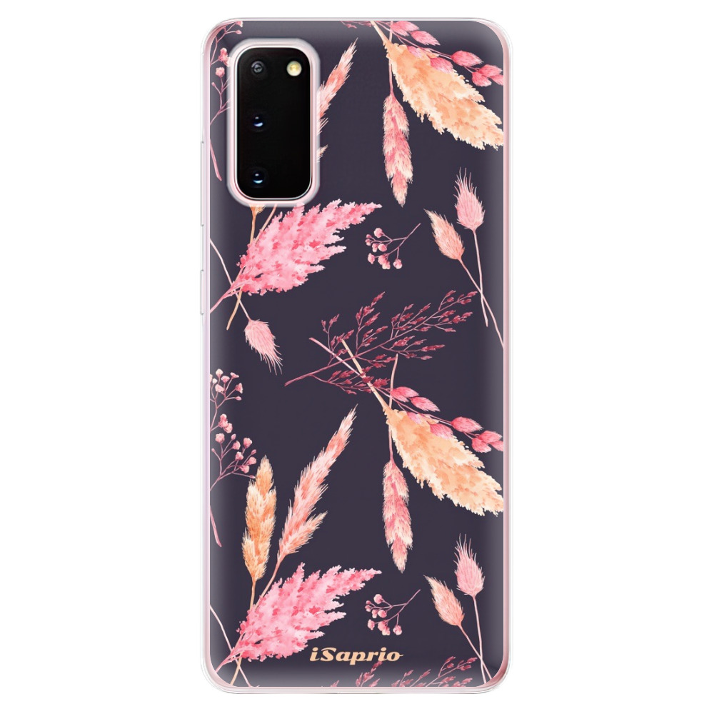 Odolné silikónové puzdro iSaprio - Herbal Pattern - Samsung Galaxy S20