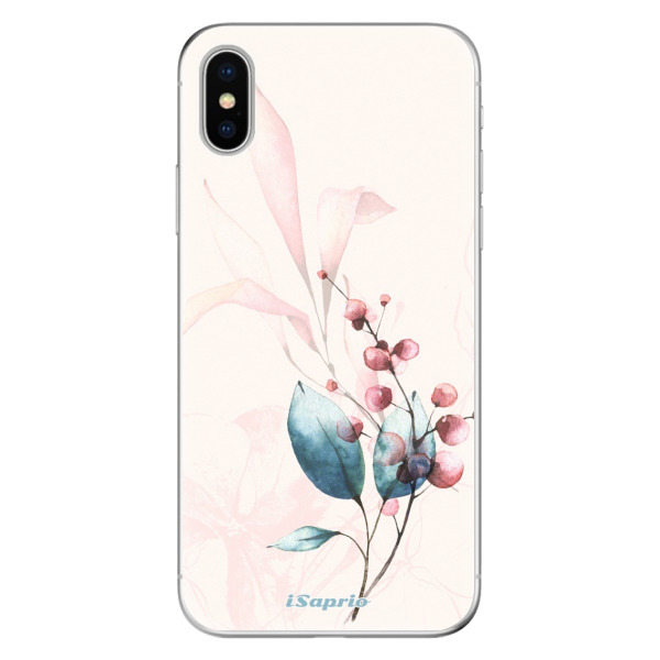 Odolné silikónové puzdro iSaprio - Flower Art 02 - iPhone X