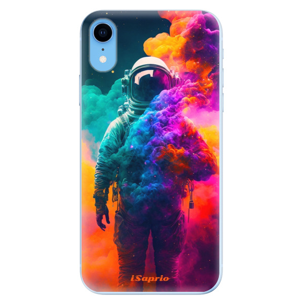 Odolné silikónové puzdro iSaprio - Astronaut in Colors - iPhone XR