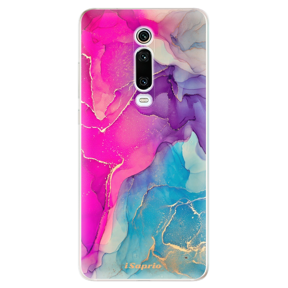 Odolné silikónové puzdro iSaprio - Purple Ink - Xiaomi Mi 9T Pro