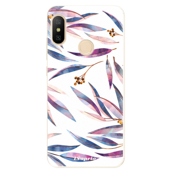 Odolné silikónové puzdro iSaprio - Eucalyptus - Xiaomi Mi A2 Lite