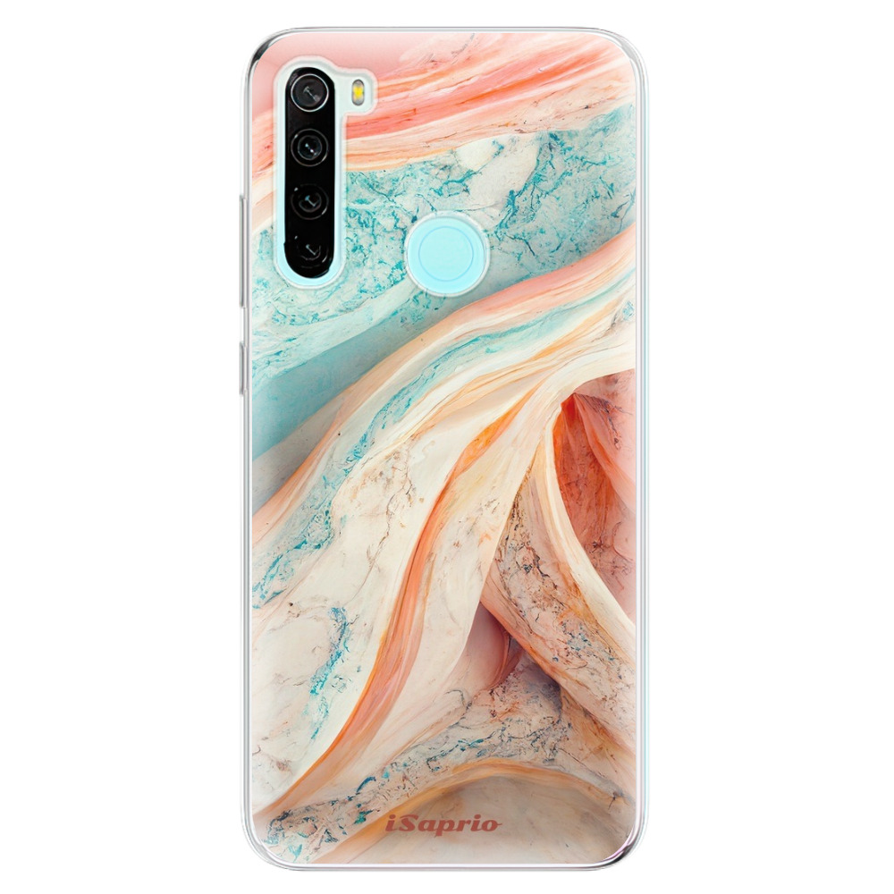 Odolné silikónové puzdro iSaprio - Orange and Blue - Xiaomi Redmi Note 8