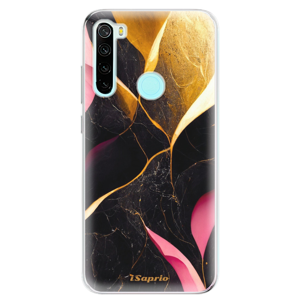 Odolné silikónové puzdro iSaprio - Gold Pink Marble - Xiaomi Redmi Note 8