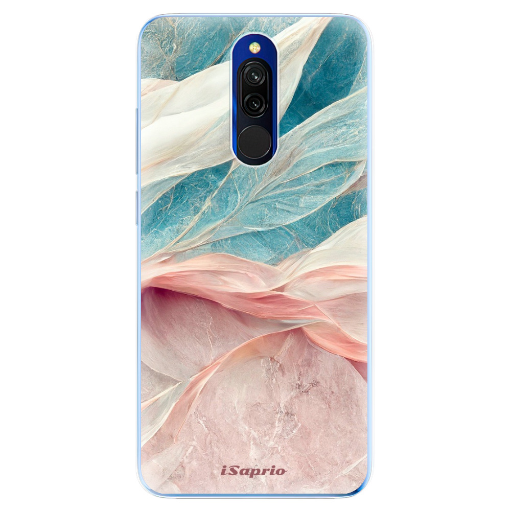Odolné silikónové puzdro iSaprio - Pink and Blue - Xiaomi Redmi 8
