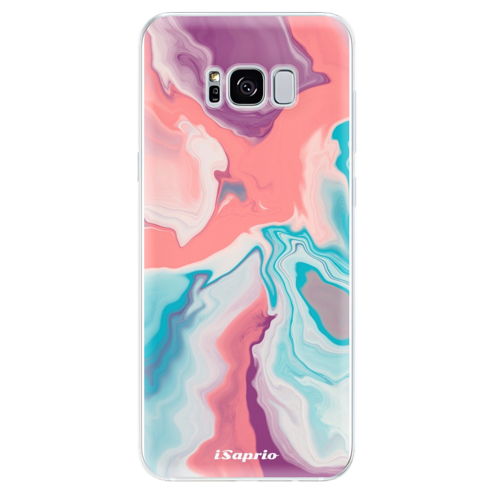 Odolné silikónové puzdro iSaprio - New Liquid - Samsung Galaxy S8