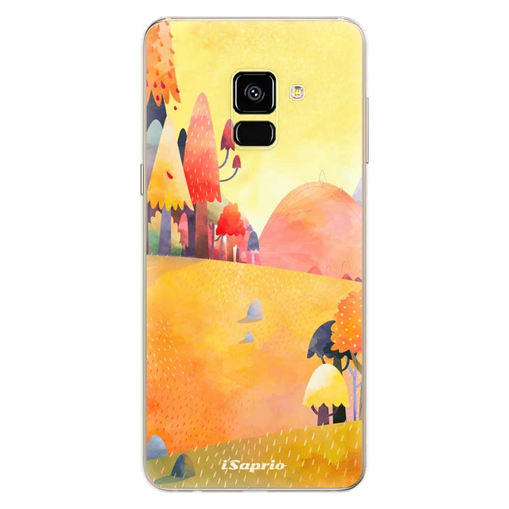 Odolné silikónové puzdro iSaprio - Fall Forest - Samsung Galaxy A8 2018