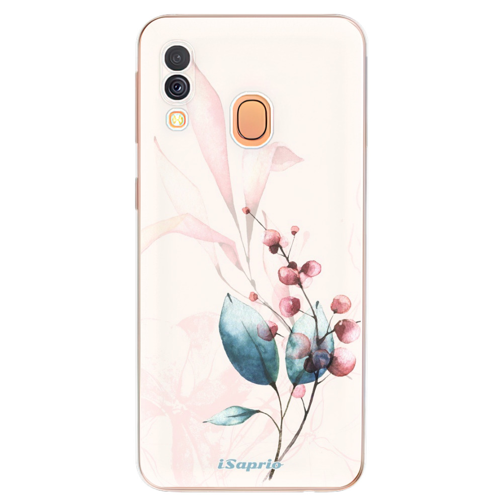 Odolné silikónové puzdro iSaprio - Flower Art 02 - Samsung Galaxy A40