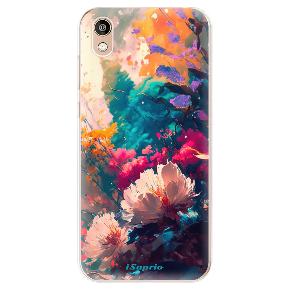 Odolné silikónové puzdro iSaprio - Flower Design - Huawei Honor 8S