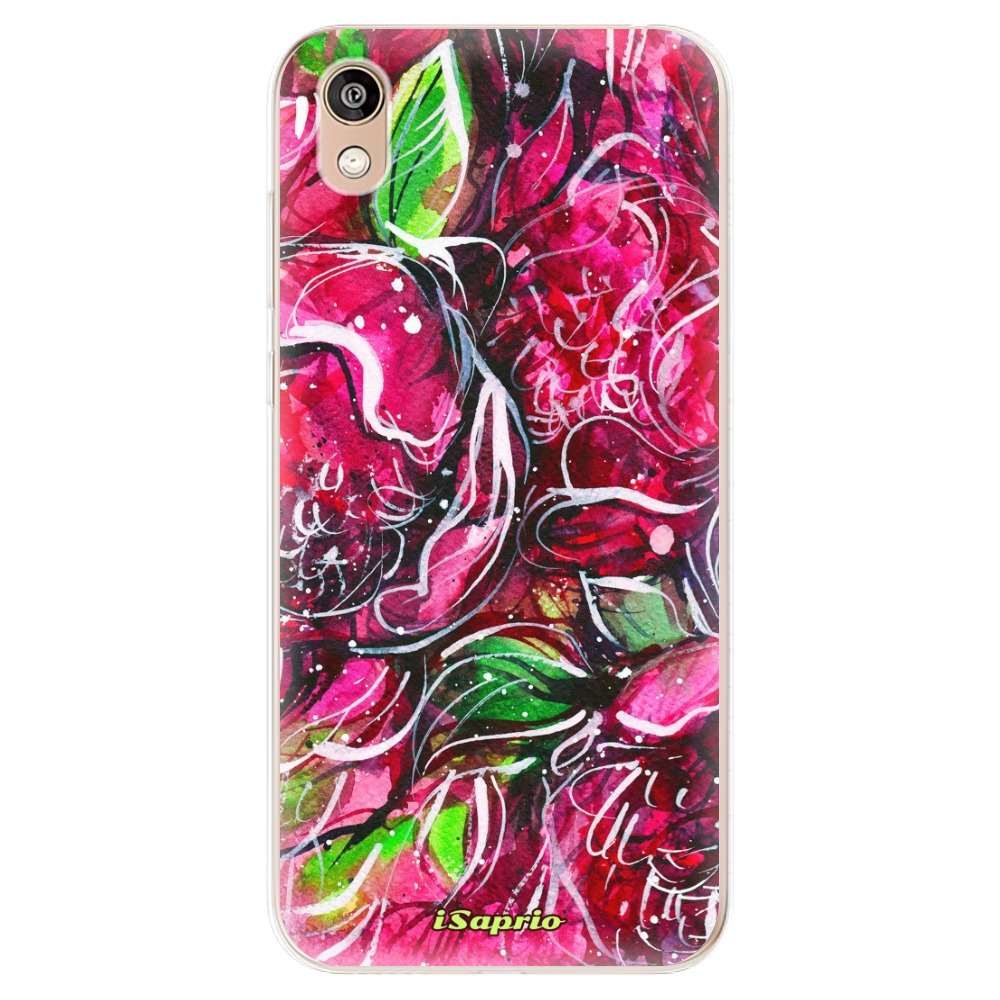Odolné silikónové puzdro iSaprio - Burgundy - Huawei Honor 8S