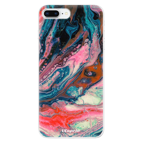 Odolné silikónové puzdro iSaprio - Abstract Paint 01 - iPhone 8 Plus